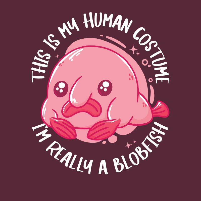 Blobfish Poisson Funny Blob Blobby Blobfish