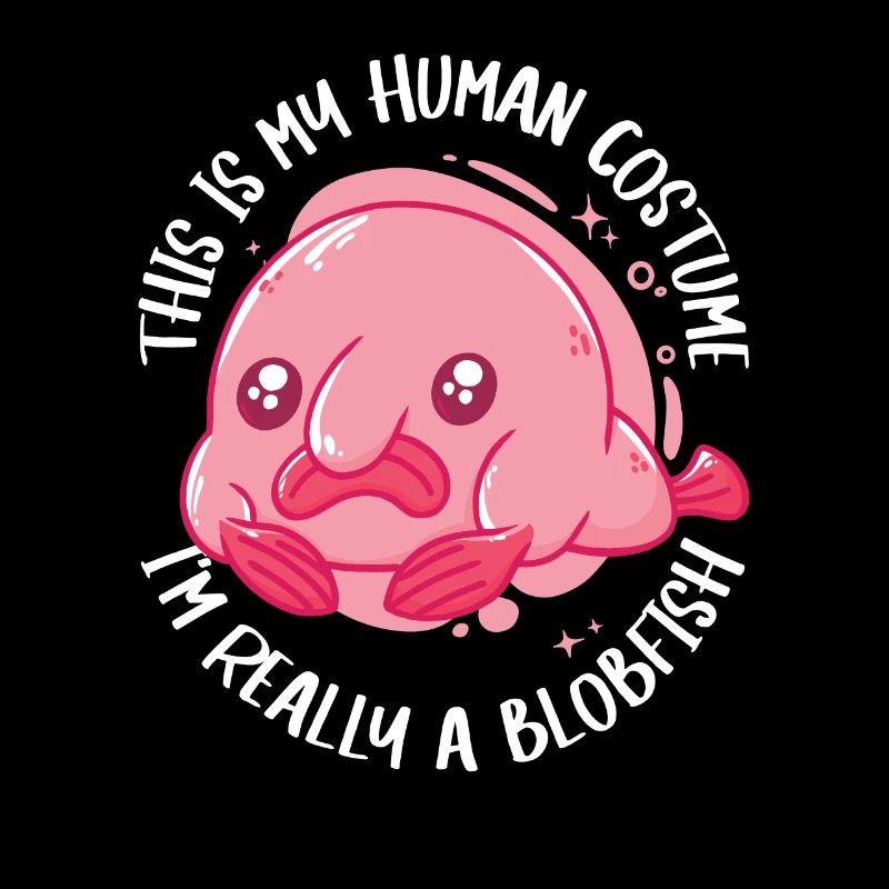 Blobfish Poisson Funny Blob Blobby Blobfish