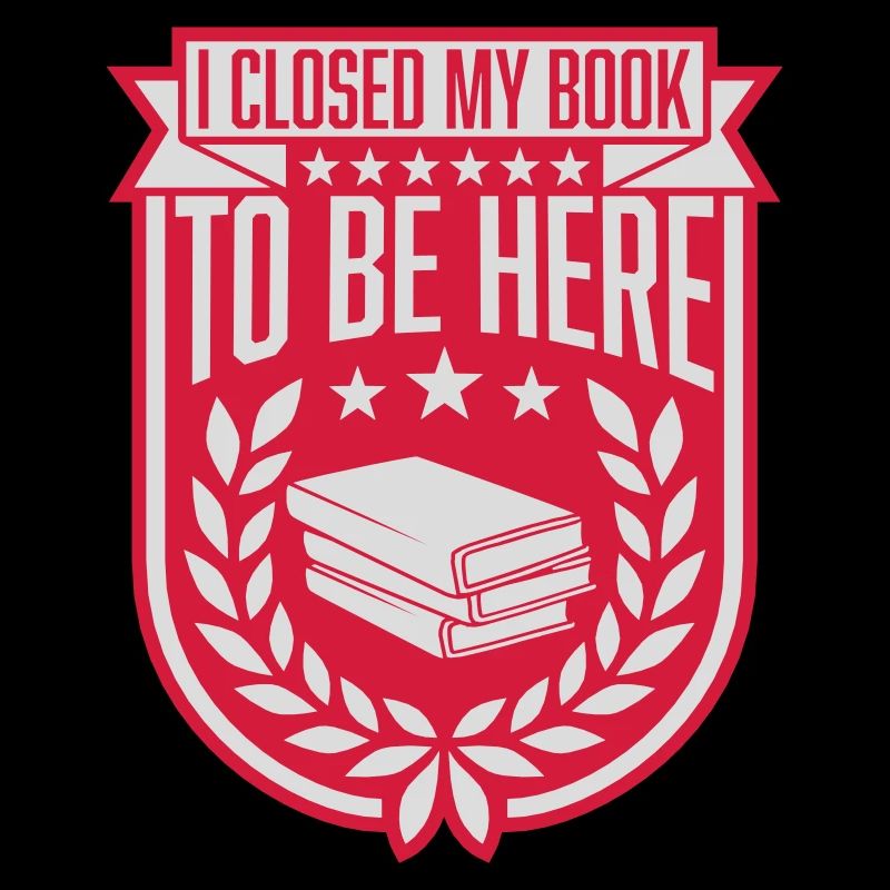 I closed my book