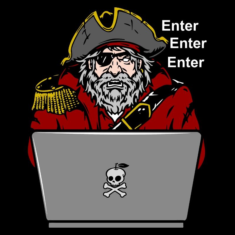 Pirat Notebook Enter