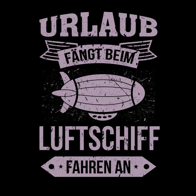 Luftschiff Urlaub fängt an