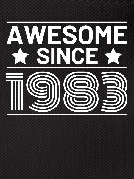 1983 Birthday Retro