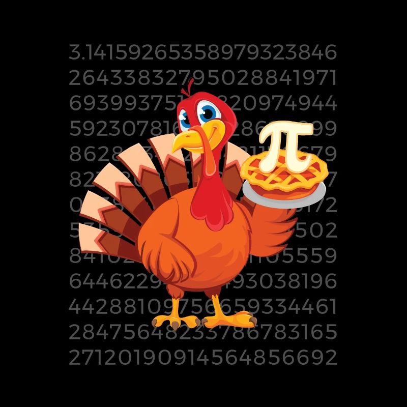 Turkey Pi Day Design pour tous les enseignants