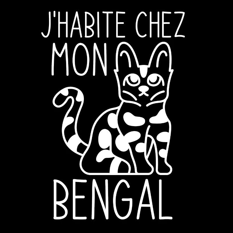 J'HABITE CHEZ MON CHAT BENGAL 2