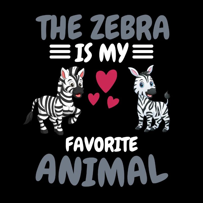 Lieblingstier Afrika Tier Lustiges Geschenk Zebra