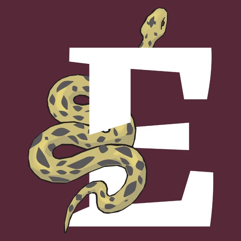 Lettre e serpent