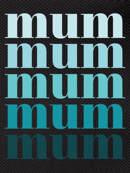 Mum turquoise