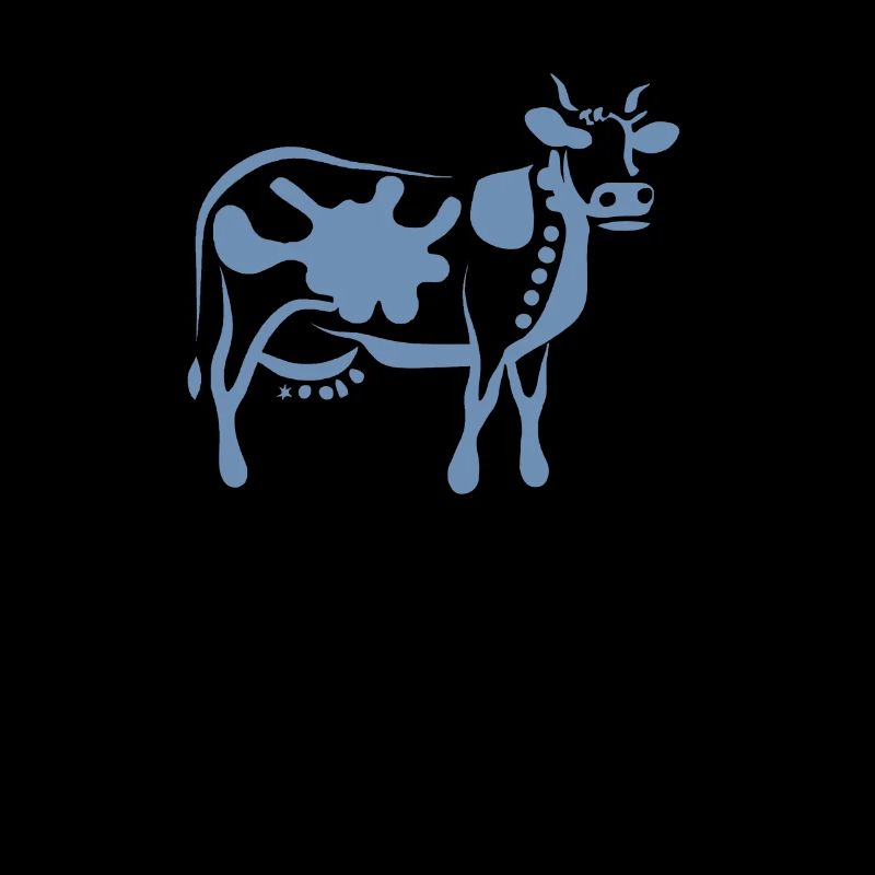 Cow Art Abstract