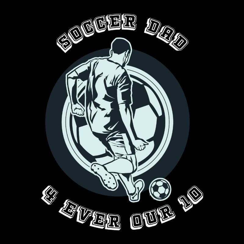 Soccer Dad Idée cadeau unique pour papa