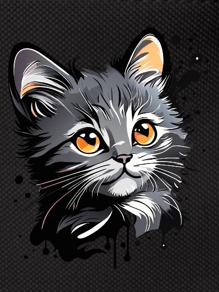 niedliches Kätzchen, Katze