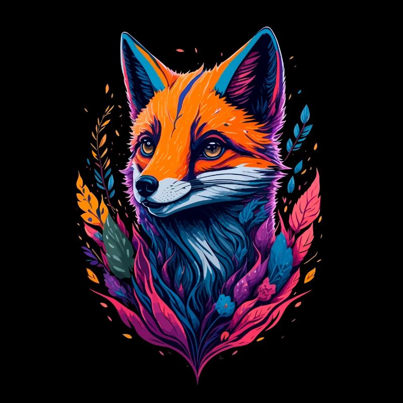 abstract fox