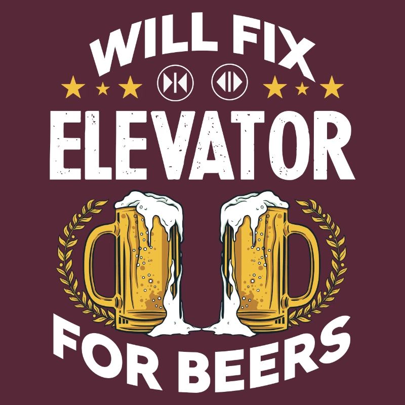 Will Fix Elevators - Elevator Mechanic Beer