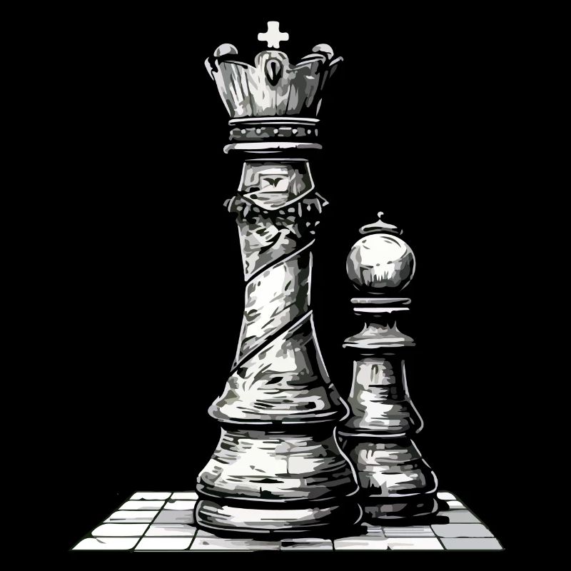 Le roi et son pion