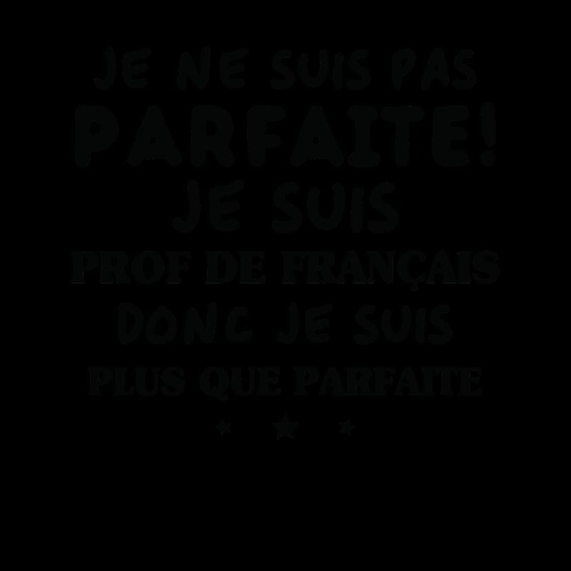 Je suis prof de français