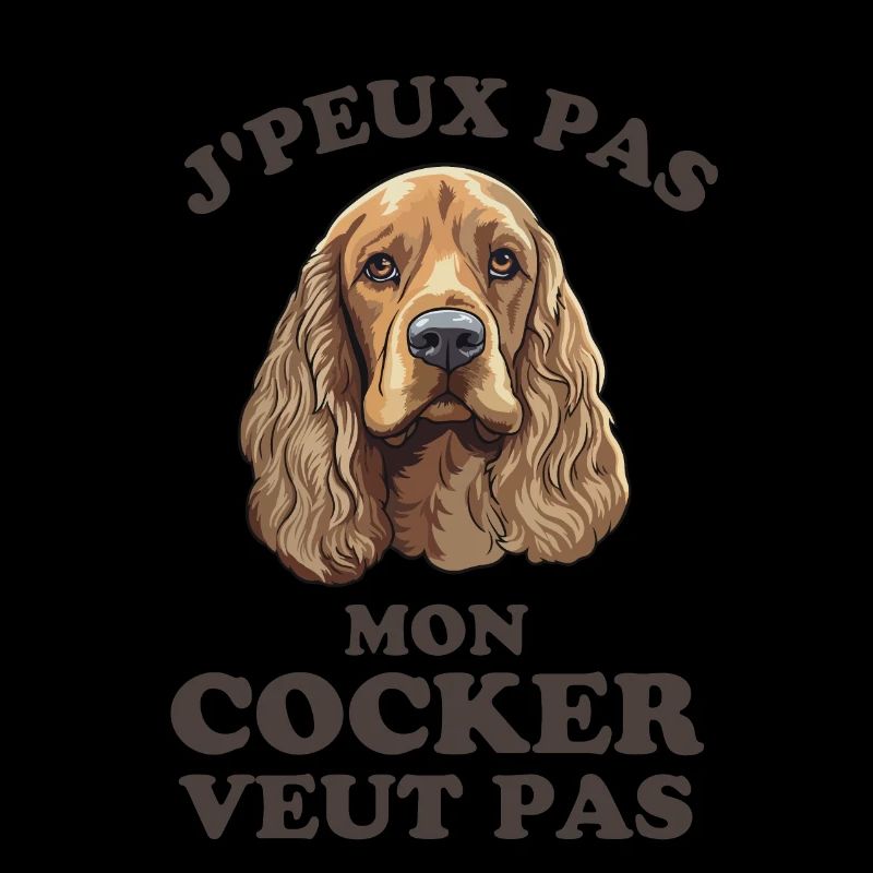 Mon cocker veut pas