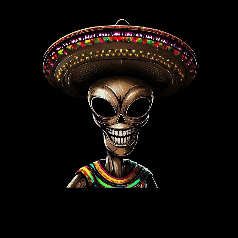 Costume d’extraterrestre mexicain pour Halloween - Unique