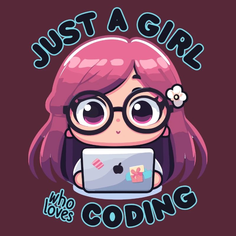 EINFACH EIN MÄDCHEN, DAS DAS PROGRAMMIEREN LIEBT