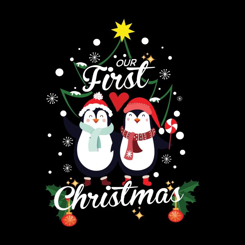 Penguins First Christmas Newborn