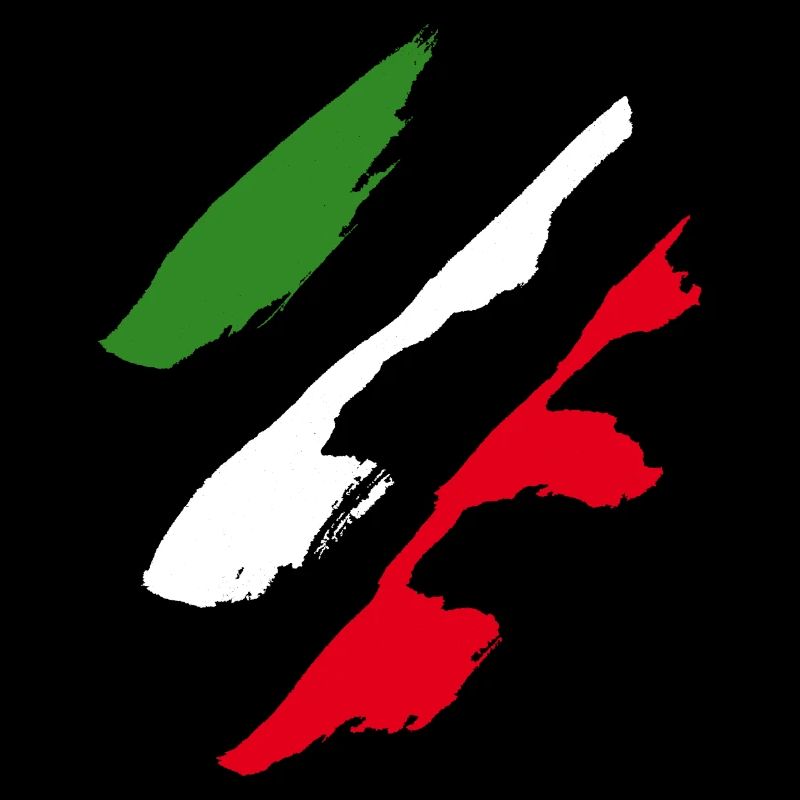 Drapeau de style italien