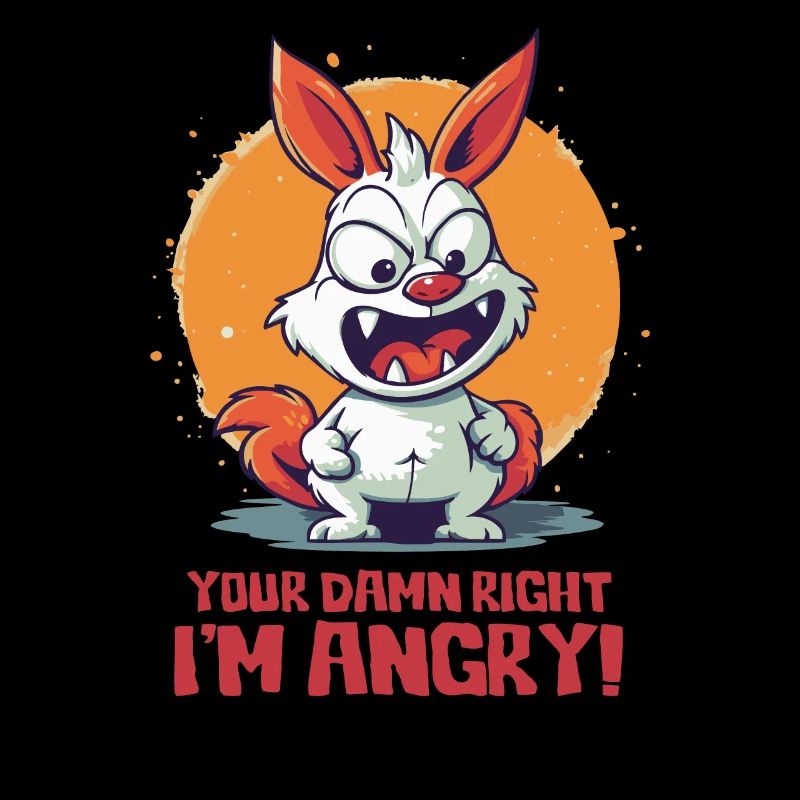 Verdammt richtig, ich bin wütend: Eichhörnchen