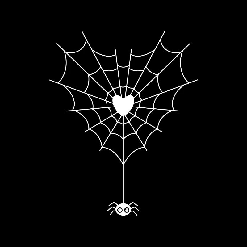 Spider in spider web