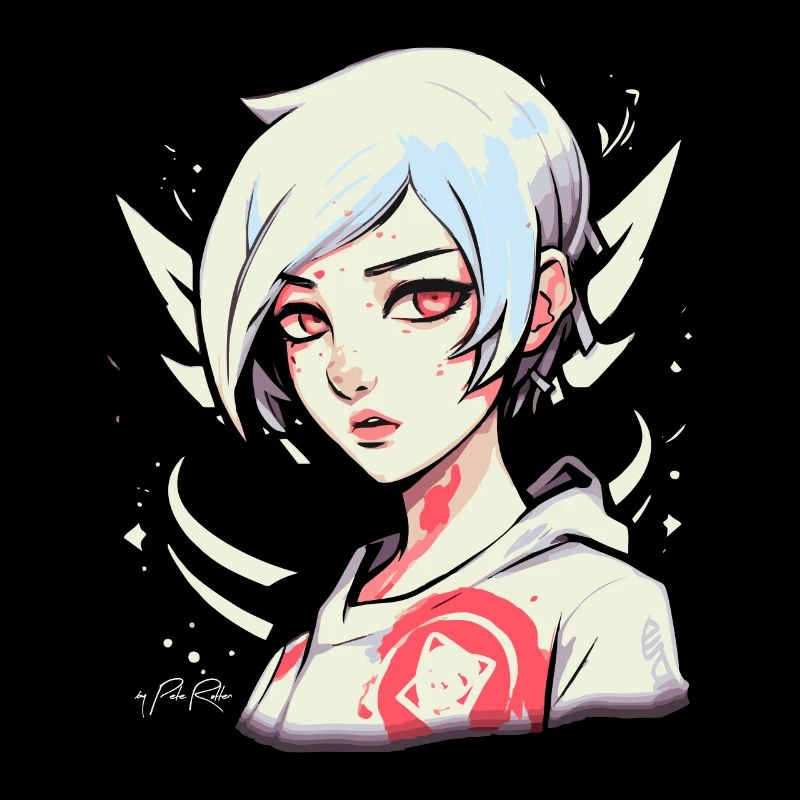 Fille chaude comme moi, Art de fille d’anime