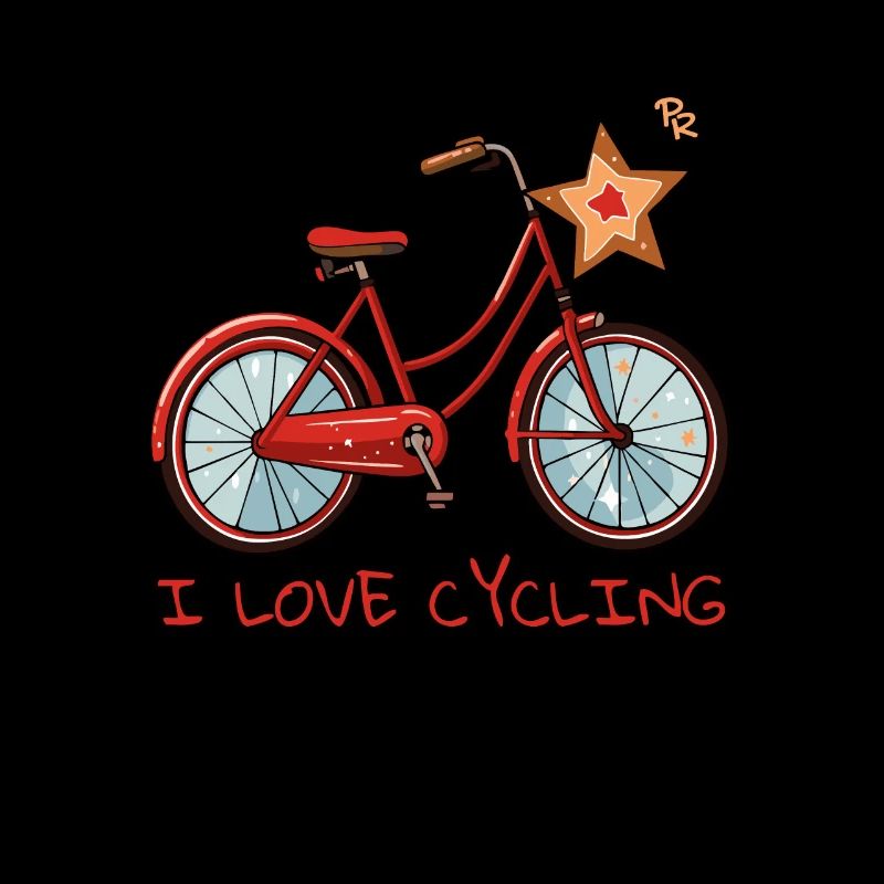 Ich liebe Radfahren