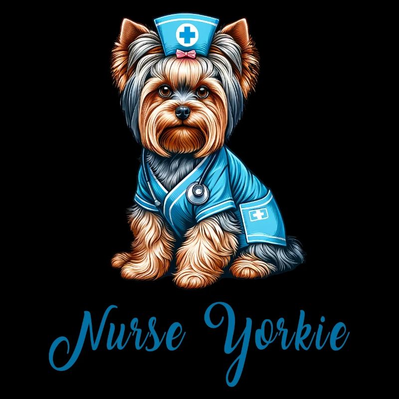 Infirmière Yorkshire Terrier