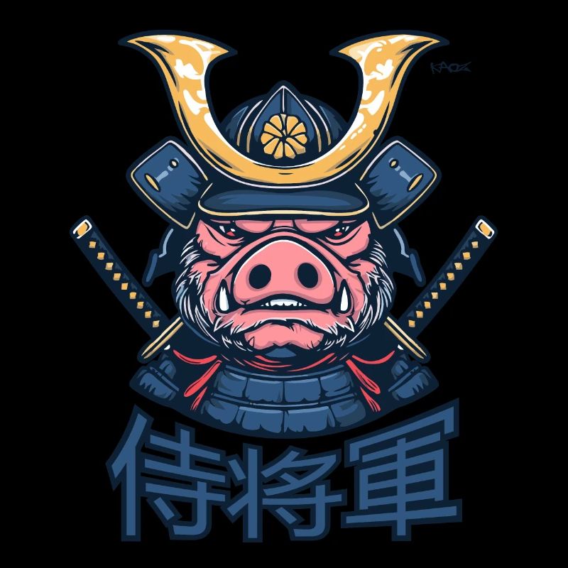 Shogun Cochon samouraï
