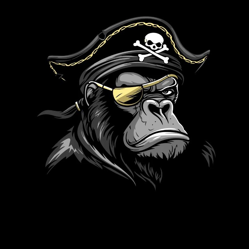 Gorilla Pirat