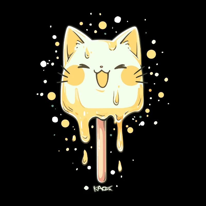 Eis Katze am Stil