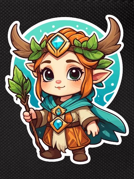 Druide Mignon Illustration