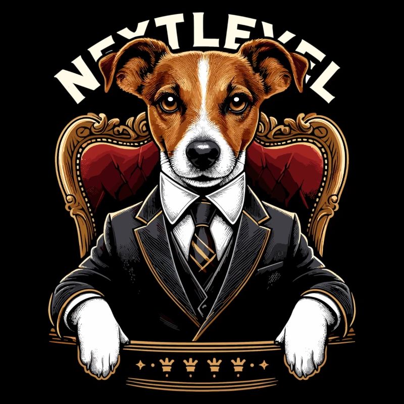 Jack Russell Terrier Suit Next Level Gift