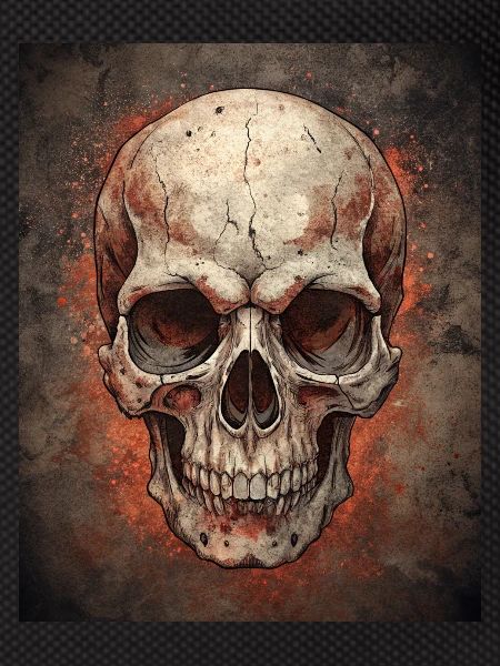 Grunge Skull