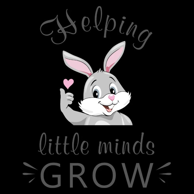 Lapin heureux. Aider les petits esprits à grandir