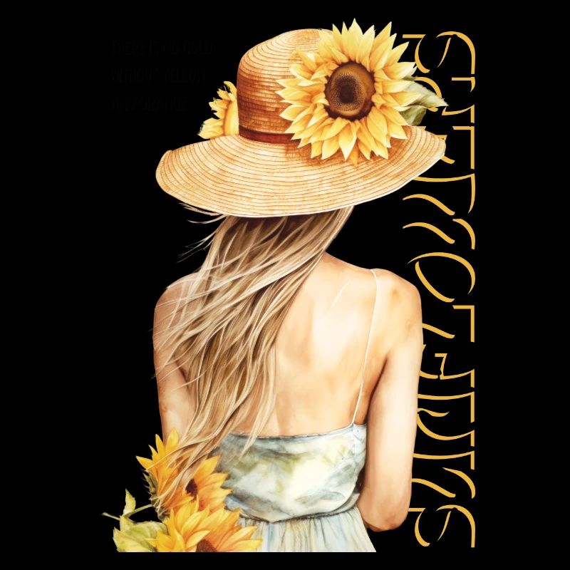 Sonnenblumen-Mädchen