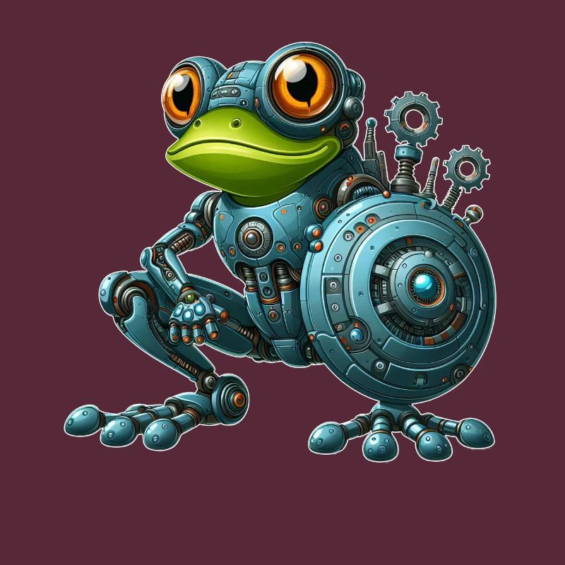 Cyborg Frog Toad Toad Robot Mech Design
