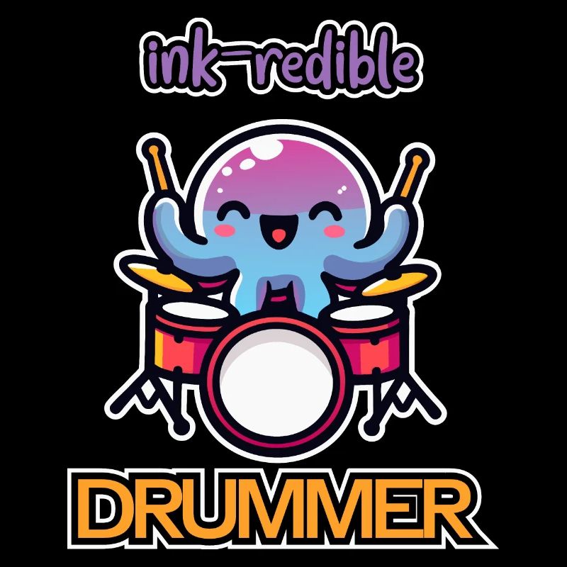 Ink-redible drummer!