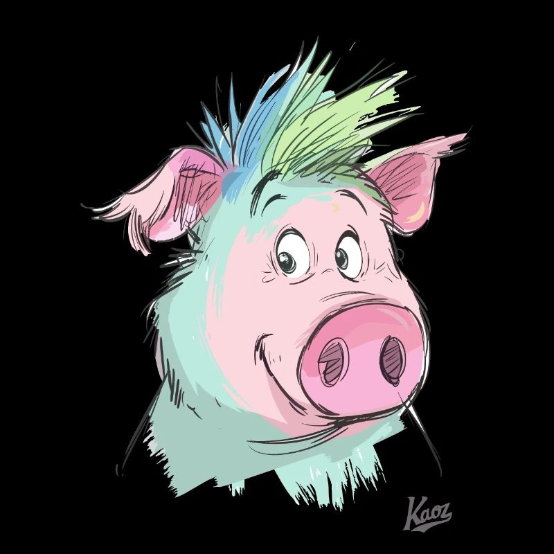 Friendly Pig