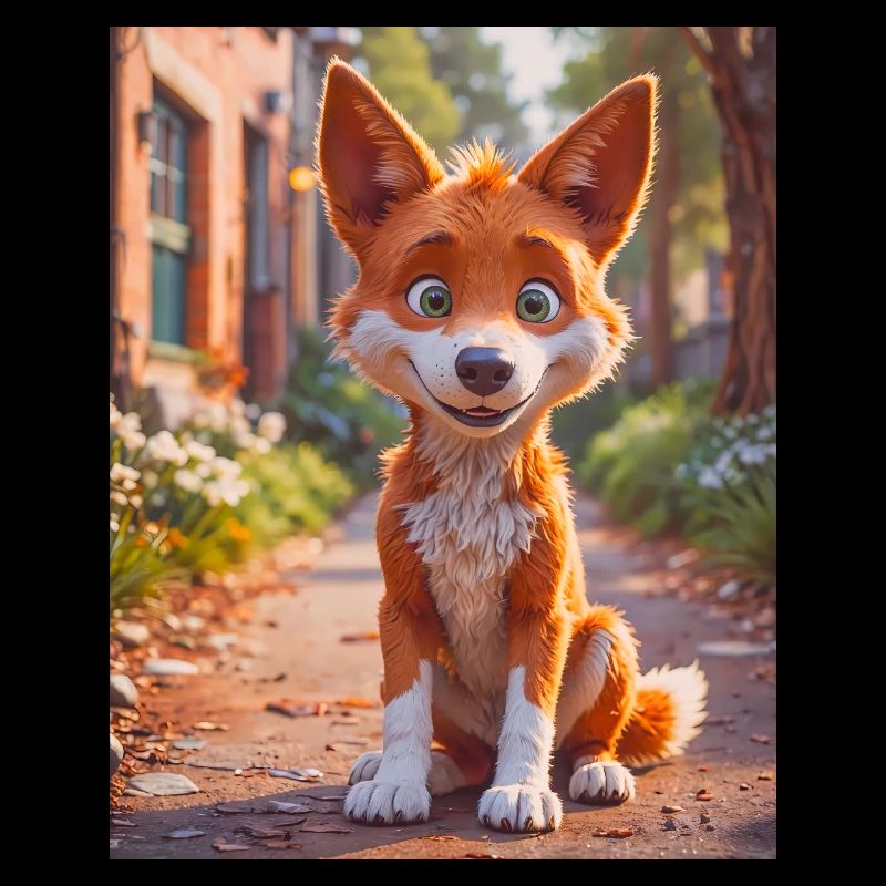 super süßes australisches Tier Down Under – Dingo