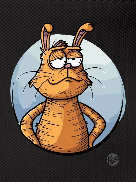 Cool Cartoon Bunny