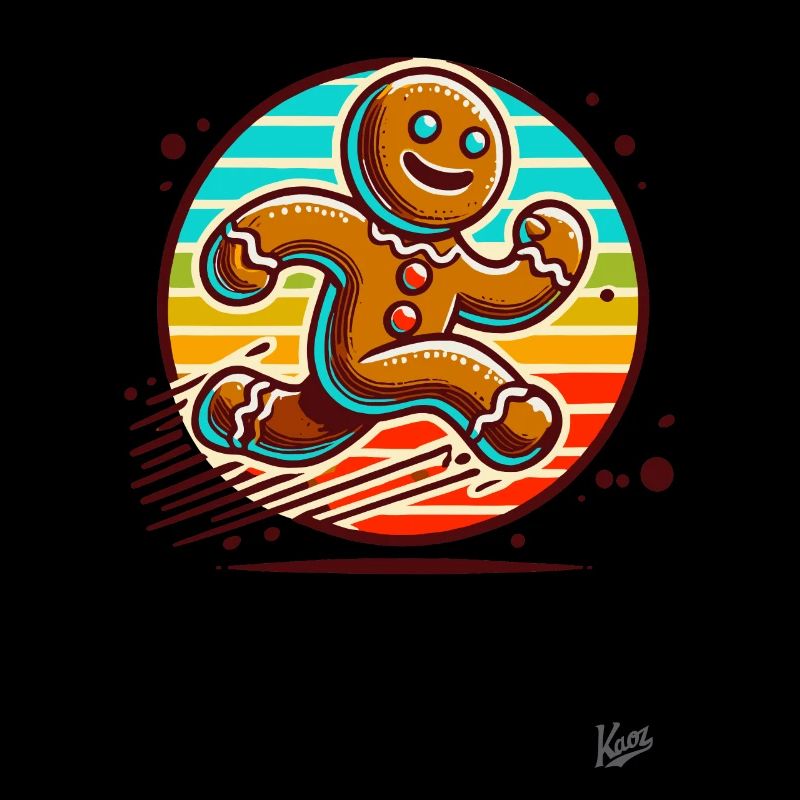 Lauf weg Lebkuchenmann