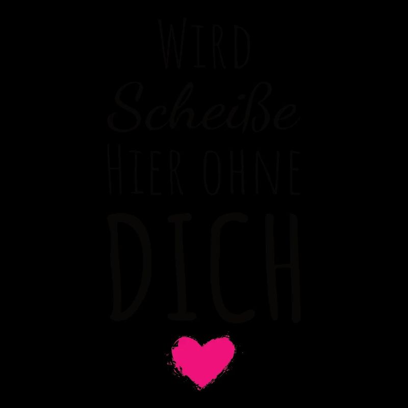 Wird Scheiße hier ohne dich Abschied Kollegin