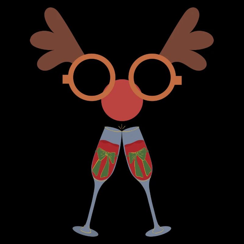 Weihnachtsdesign-Geschenkidee-Feier