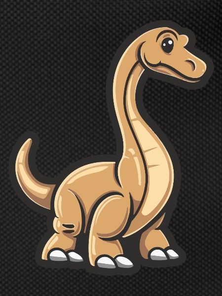 Dinosaur brontosaurus comic