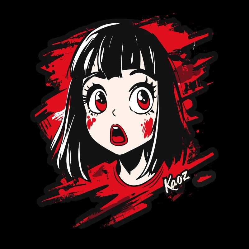 Cartoon-Mädchen