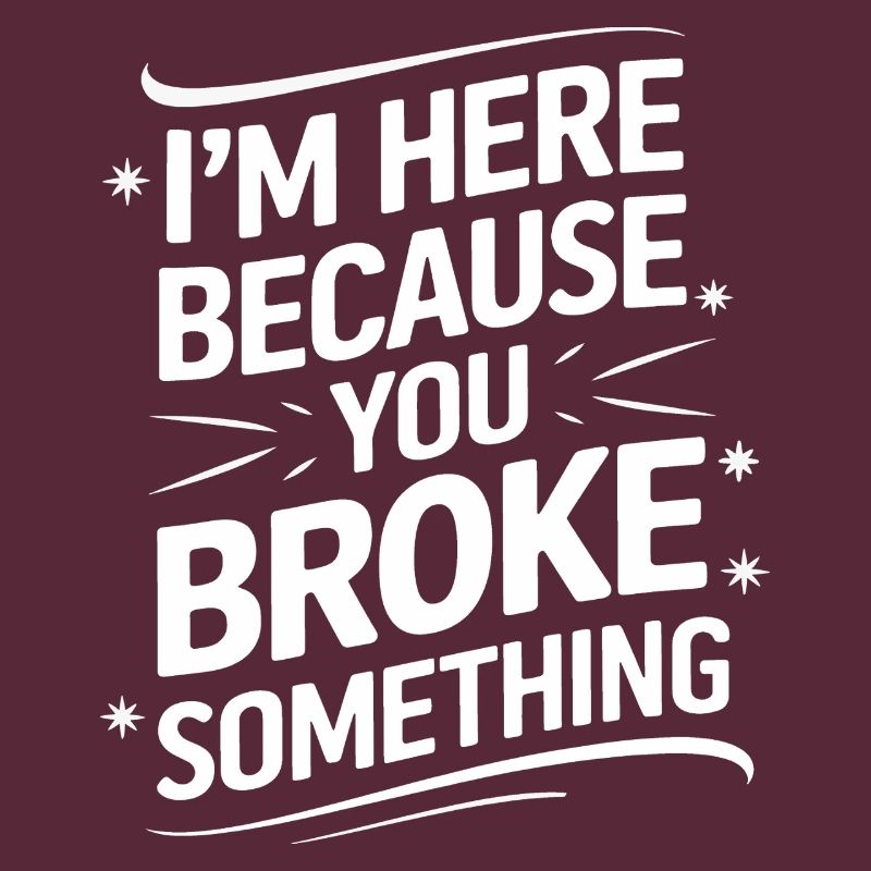 Technischer Support Computerfreak Nerd