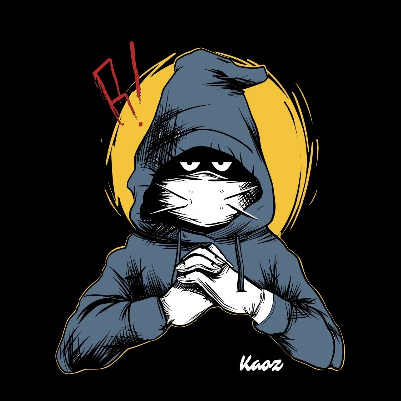 Suspect en sweat à capuche