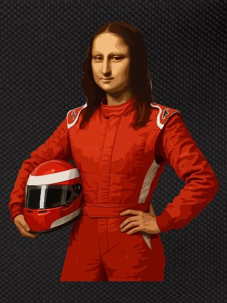 Mona Lisa F1 driver