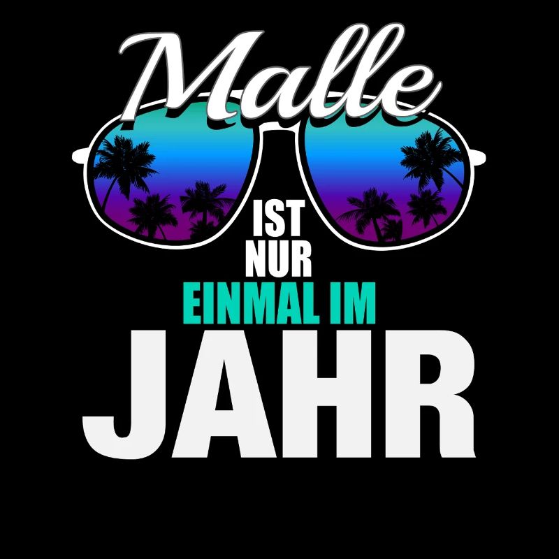 Malle Mallorca Party Urlaub Bier Feiern Geschenk